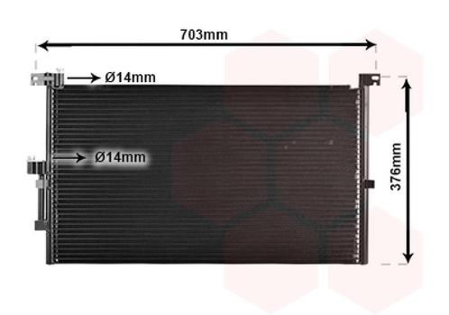 LUCHTCONDENSATOR VOOR JAGUAR X-TYPE CF-1 2001-2009 C2S1232, Auto-onderdelen, Airco en Verwarming, Nieuw, Ophalen of Verzenden