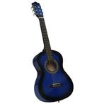 Gitaar klassiek beginner en kinderen 1/2 34&#34; blauw