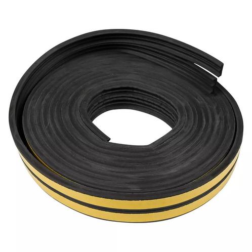 Benson Tochtstrip rubber E-profiel - 2x3 m - Zwart - Gesc..., Doe-het-zelf en Verbouw, Isolatie en Afdichting, Nieuw, Ophalen of Verzenden