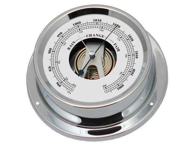 Talamex Barometer Serie 125 - chroom, Watersport en Boten, Accessoires en Onderhoud, Ophalen of Verzenden