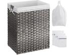 SONGMICS Wasmand, 90 liter, wasverzamelaar, uitneembare, Verzenden, Nieuw