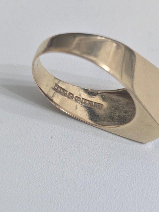 Ring - 18 karaat Geel goud Amethist, Sieraden, Tassen en Uiterlijk, Ringen