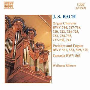 cd - J. S. Bach - Organ Chorales BWV 714, 717-718, 720, 7..., Cd's en Dvd's, Cd's | Overige Cd's, Zo goed als nieuw, Verzenden