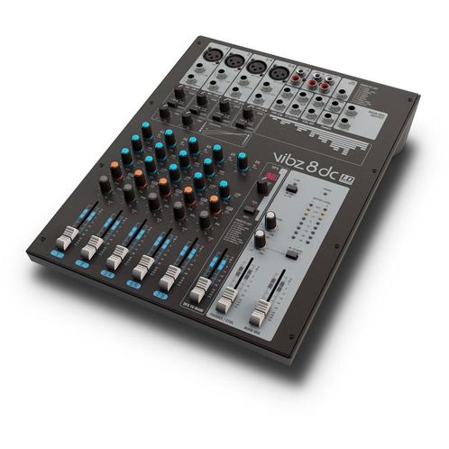 LD Systems VIBZ 8 DC 8-kanaals mixer met digitale effecten e, Muziek en Instrumenten, Mengpanelen, Verzenden