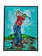 Moontje - The Golfer., Antiek en Kunst