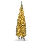 Coast Kunstkerstboom van 150 cm Verlichte Potloodvormige Ker, Diversen, Kerst, Zo goed als nieuw, Verzenden