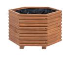 Plantenbak Amber 40 x 40 x 25 cm, Tuin en Terras, Bloembakken en Plantenbakken, Verzenden, Nieuw