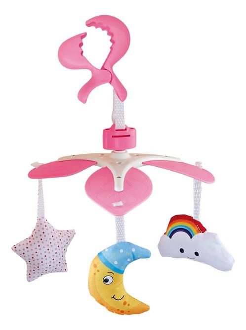 Eco Toys Pink Babymobiel Kinderwagen Speelgoed HC527702, Kinderen en Baby's, Speelgoed | Babyspeelgoed, Nieuw, Verzenden