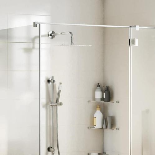 vidaXL Regendouchekop rechthoekig 30x20 cm roestvrij staal, Doe-het-zelf en Verbouw, Sanitair, Nieuw, Verzenden