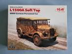 ICM 35529 Mercedes L1500A Soft Top 1:35, Hobby en Vrije tijd, Modelbouw | Auto's en Voertuigen, Verzenden, Nieuw