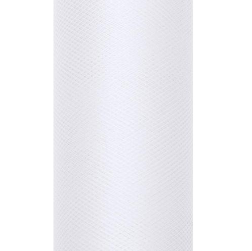 Witte Tule Rol 15cm 9m, Hobby en Vrije tijd, Feestartikelen, Nieuw, Verzenden