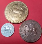 Duitsland, Westfalen Notgeld Westfalen 3 Stück 1921-1923, Postzegels en Munten