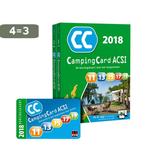 ACSI Campinggids - CampingCard ACSI 2018 - set 2 delen Acsi, Verzenden, Gelezen, Acsi