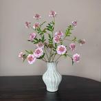 Zijden Bloemen Boeket ‘Scabiosa’ | Inclusief Vaas, Ophalen, Nieuw