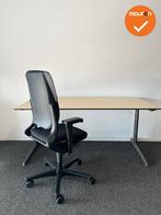 Refurbished Ahrend 500 Werkplek - Ahrend 500 Bureau + Ahrend, Werkplek, Ophalen of Verzenden, Gebruikt, Bureau