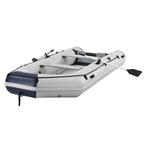 Opblaasboot / Rubberboot / boot - 2 banken - Grijs - Incl. 2, Watersport en Boten, Rubberboten, Verzenden, Nieuw