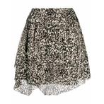 IRO • zijden mini rok Roya • M (FR40), Kleding | Dames, Rokken, Maat 38/40 (M), Verzenden, Zwart, Nieuw