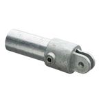 Buiskoppeling Scharnierhuls Ø 48,3 mm Zink, Verzenden, Nieuw