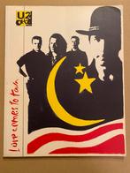 U2 - Tourboek 1990 - Love Comes to Town - vrij zeldzaam, Ophalen of Verzenden, Gebruikt, Boek, Tijdschrift of Artikel