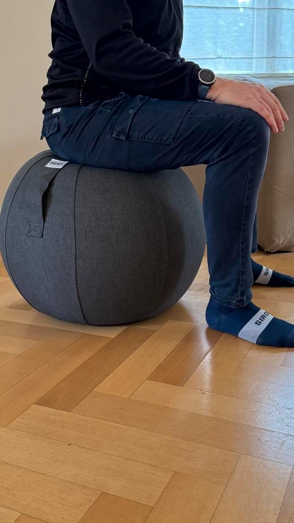 Zitbal 65 cm voor Yoga en Pilates, Sport en Fitness, Yoga en Pilates, Yoga-accessoire, Nieuw, Ophalen of Verzenden