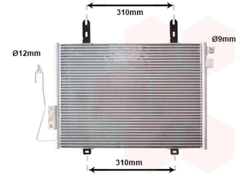 LUCHTCONDENSATOR VOOR RENAULT KANGOO 1997-2003 7700301253, Auto-onderdelen, Airco en Verwarming, Nieuw, Ophalen of Verzenden