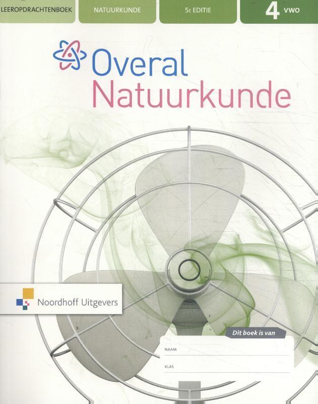 Overal Natuurkunde 4 vwo Leeropdrachtenboek 9789001891817, Boeken, Studieboeken en Cursussen, Zo goed als nieuw, Verzenden