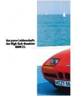 1989 BMW Z1 BROCHURE ENGELS, Nieuw, BMW, Author