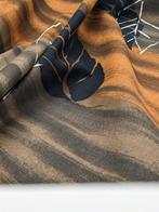 t Scandinavian vintage cotton fabric from the 70s - 810 x