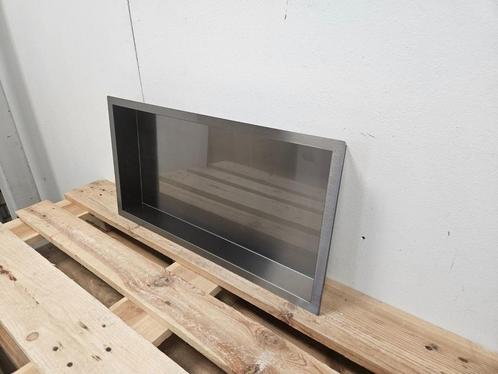 Inbouwnis Wiesbaden Novi 30 x 60 x 7 cm Gunmetal, Doe-het-zelf en Verbouw, Sanitair, Nieuw, Ophalen of Verzenden
