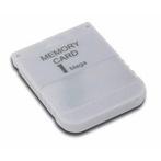 PS1 1MB Memory Card Grijs (Third Party) (PS1 Accessoires), Ophalen of Verzenden, Zo goed als nieuw