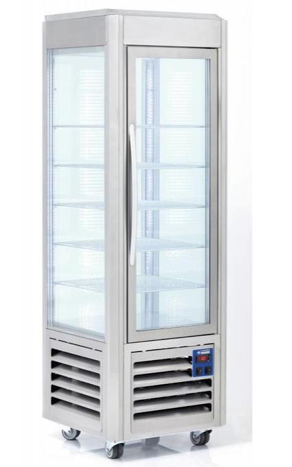 Koelvitrine | RVS | 360 Liter | 5 Roosters HorecaTraders, Zakelijke goederen, Horeca | Keukenapparatuur, Verzenden