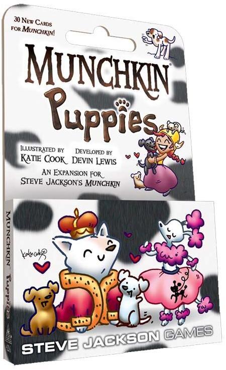 Munchkin - Puppies | Steve Jackson Games - Kaartspellen, Hobby en Vrije tijd, Gezelschapsspellen | Kaartspellen, Nieuw, Verzenden