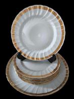 Bernardaud - Dessertservies (8) - Verlaine - Echt goud