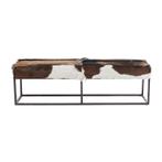 *WOONWINKEL* Kare Design Country Life Metalen Bank, Verzenden, Nieuw