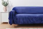 2dekans | H&C Luxe Plaid 240x220 - Groot Deken - Extra Zacht, Ophalen of Verzenden, Zo goed als nieuw, Blauw