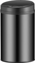 2dekans | Juskys – Sensor Prullenbak Rond – 30 l – Voorzien, Huis en Inrichting, Woonaccessoires | Prullenbakken, Ophalen of Verzenden