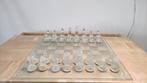 Schaakspel - glass, Antiek en Kunst