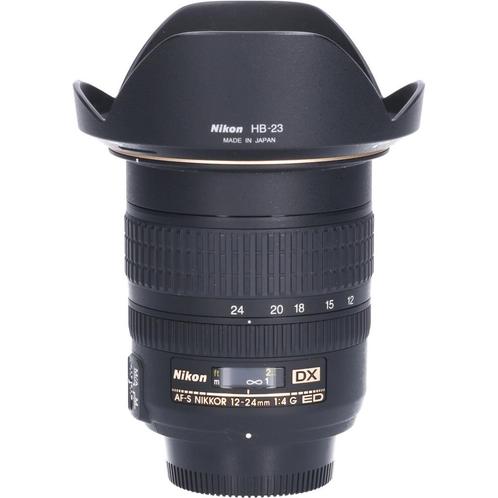 Tweedehands Nikon AF-S 12-24mm f/4.0G IF ED DX CM8639, Audio, Tv en Foto, Fotografie | Lenzen en Objectieven, Groothoeklens, Gebruikt