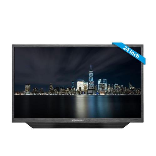 Alphatronics SLA-24 DWS 24 Inch 12 volt LED Smart TV met DVD, Watersport en Boten, Navigatiemiddelen en Scheepselektronica, Nieuw