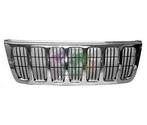 JEEP GRAND CHEROKEE, 1999-2005 - GRILLE, compleet, chrome..., Auto-onderdelen, Verzenden, Nieuw, Jeep