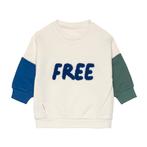 Lässig Kids Sweater GOTS Little Gang Free milky, 4-6 jaar,, Kinderen en Baby's, Verzenden, Nieuw