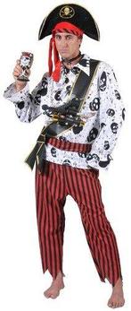 Carnavalskostuum: Piratenpak 5-delig Brett, Kleding | Heren, Ophalen of Verzenden, Nieuw