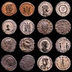 Romeinse Rijk. Lot comprising eight (8) coins: III-IV