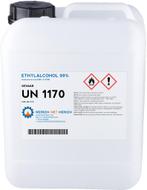 Wmm Chemie Ethylalcohol 96 5 liter, can, Nieuw, Verzenden