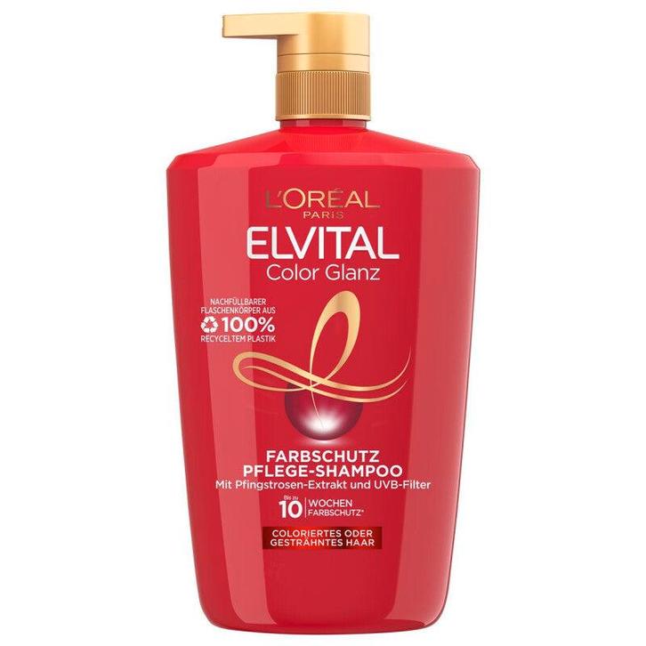 L’Oréal Paris Elvital Color Vive Shampoo 1000 ml, Sieraden, Tassen en Uiterlijk, Uiterlijk | Haarverzorging, Nieuw, Verzenden