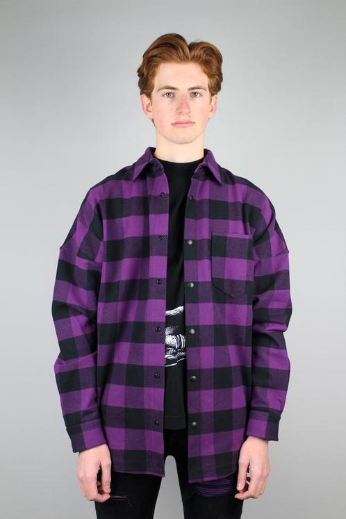 Palm Angels Overshirt (Violet) - Diverse maten, Kleding | Heren, T-shirts, Ophalen of Verzenden