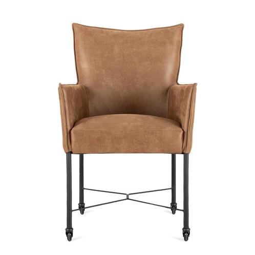 Eetkamerstoel Maastricht Cognac, Huis en Inrichting, Stoelen, Nieuw, Ophalen of Verzenden