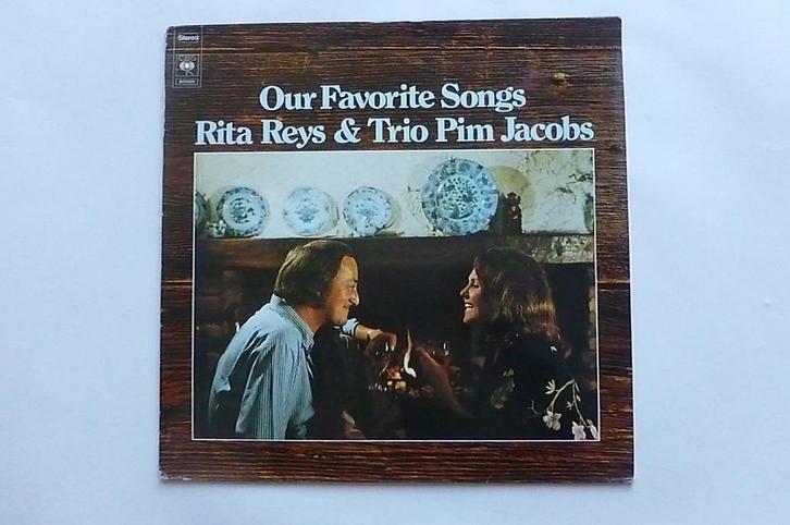 Rita Reys & Trio Pim Jacobs - Our favorite Songs (LP cbs), Cd's en Dvd's, Vinyl | Jazz en Blues, Zo goed als nieuw, Verzenden