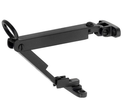 Combi uitzetter wegdraaibaar 215mm mat zwart, Doe-het-zelf en Verbouw, Hang- en Sluitwerk, Verzenden