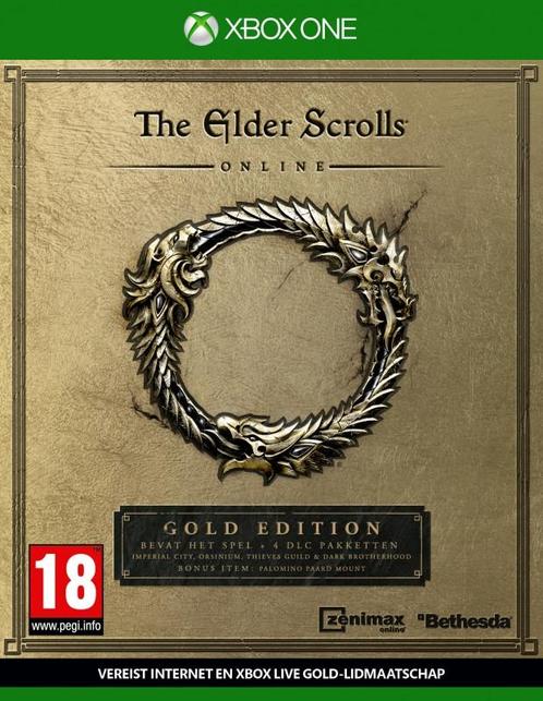 The Elder Scrolls Online Gold Edition (Xbox One), Spelcomputers en Games, Spelcomputers | Xbox One, Gebruikt, Verzenden